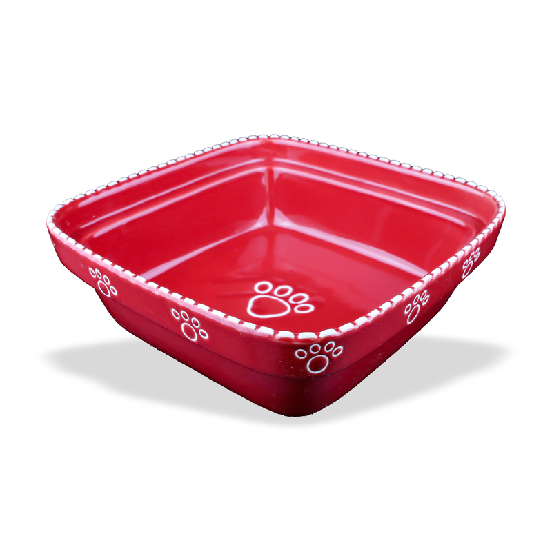 Pawise, Verona, Enë qeramike për qen, 900 ml