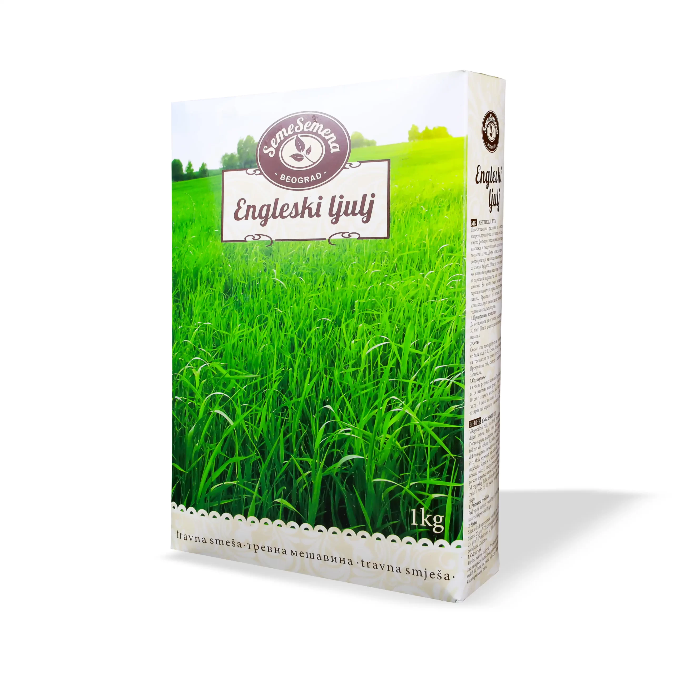 Seme Semena, Farë bari anglez, 1 kg