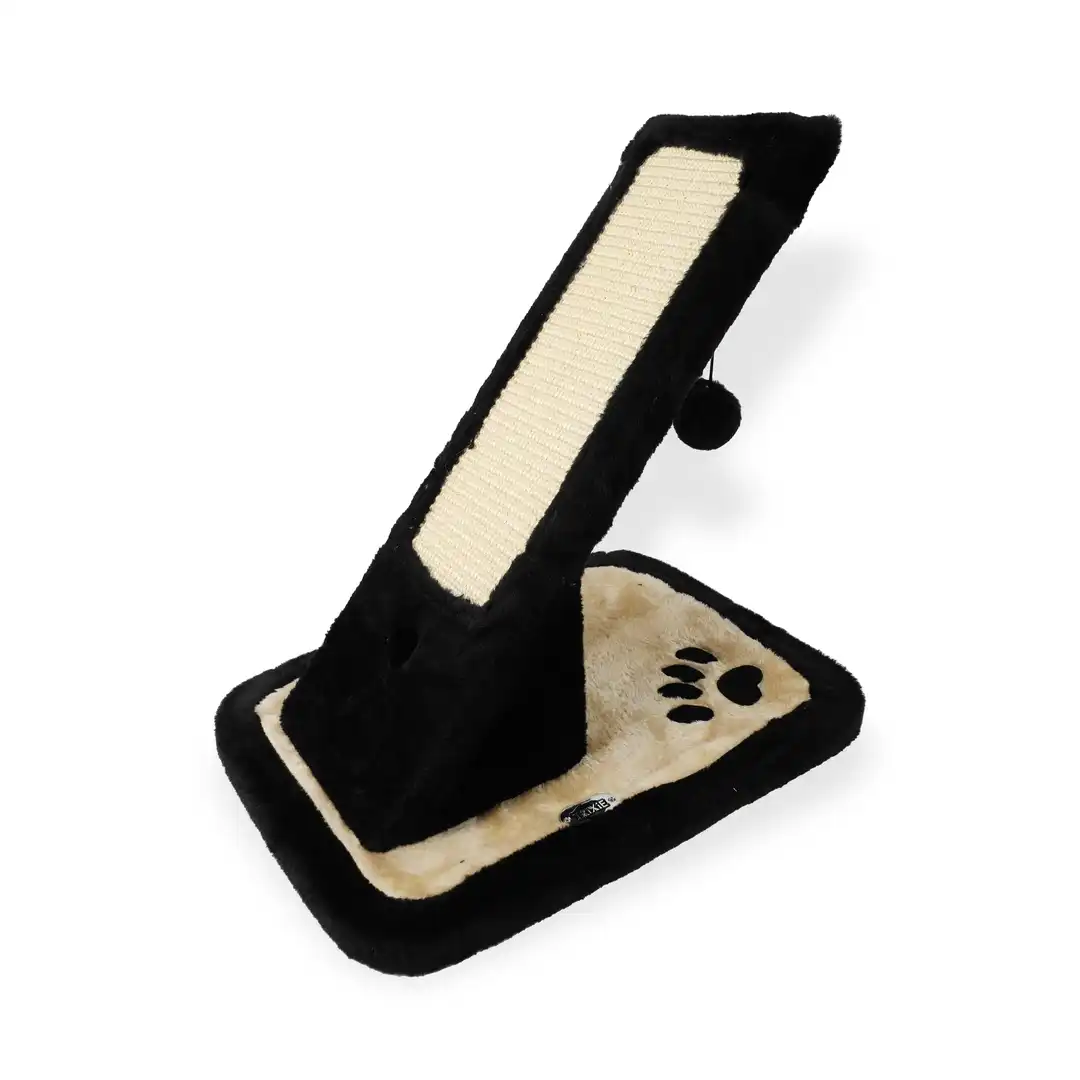 Trixie, Tapetë gërvishtëse prej pelushi dhe sisali, 42 cm, bezhë & e zezë