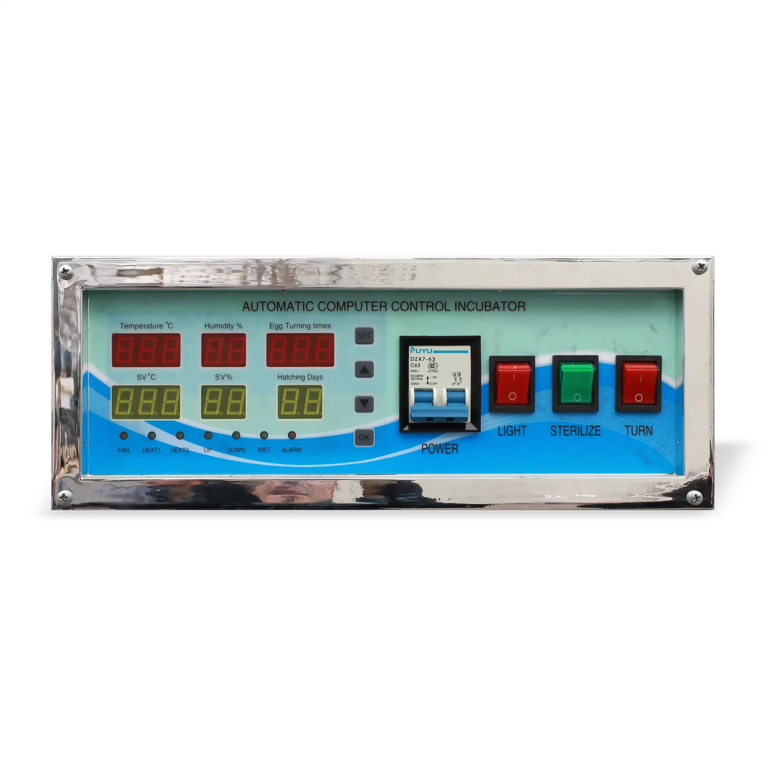 Tabelë, kontroler i inkubatorit, 18 G