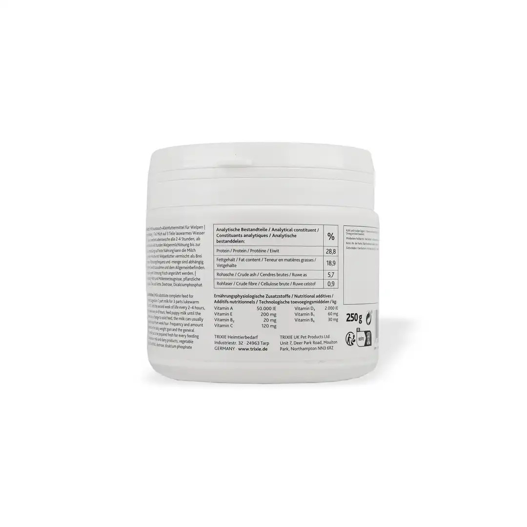 Trixie, Qumësht pluhur zëvendësues për këlyshë, 250 g