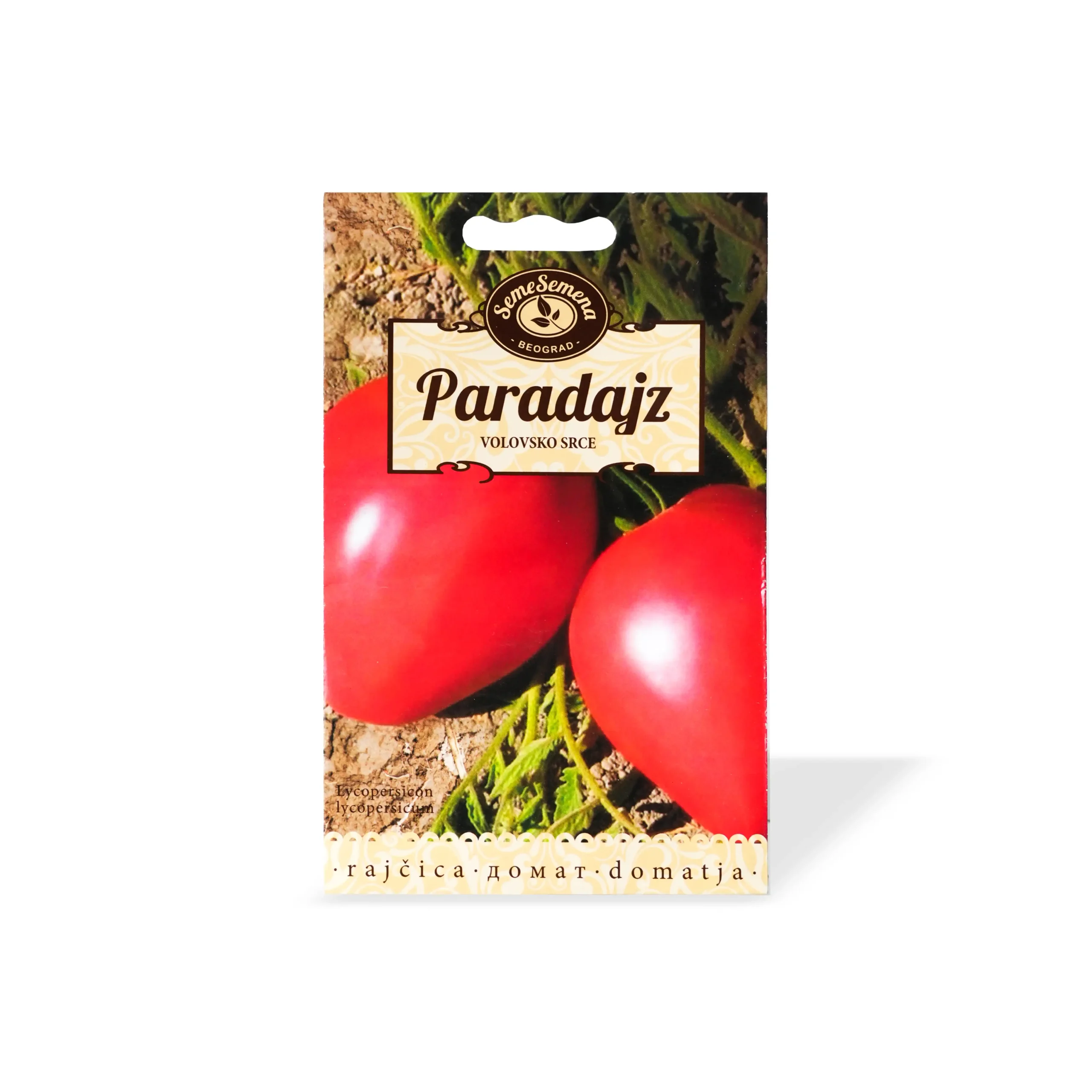Seme Semena, Farë perimesh, Domate zemër kau, 0,5 g