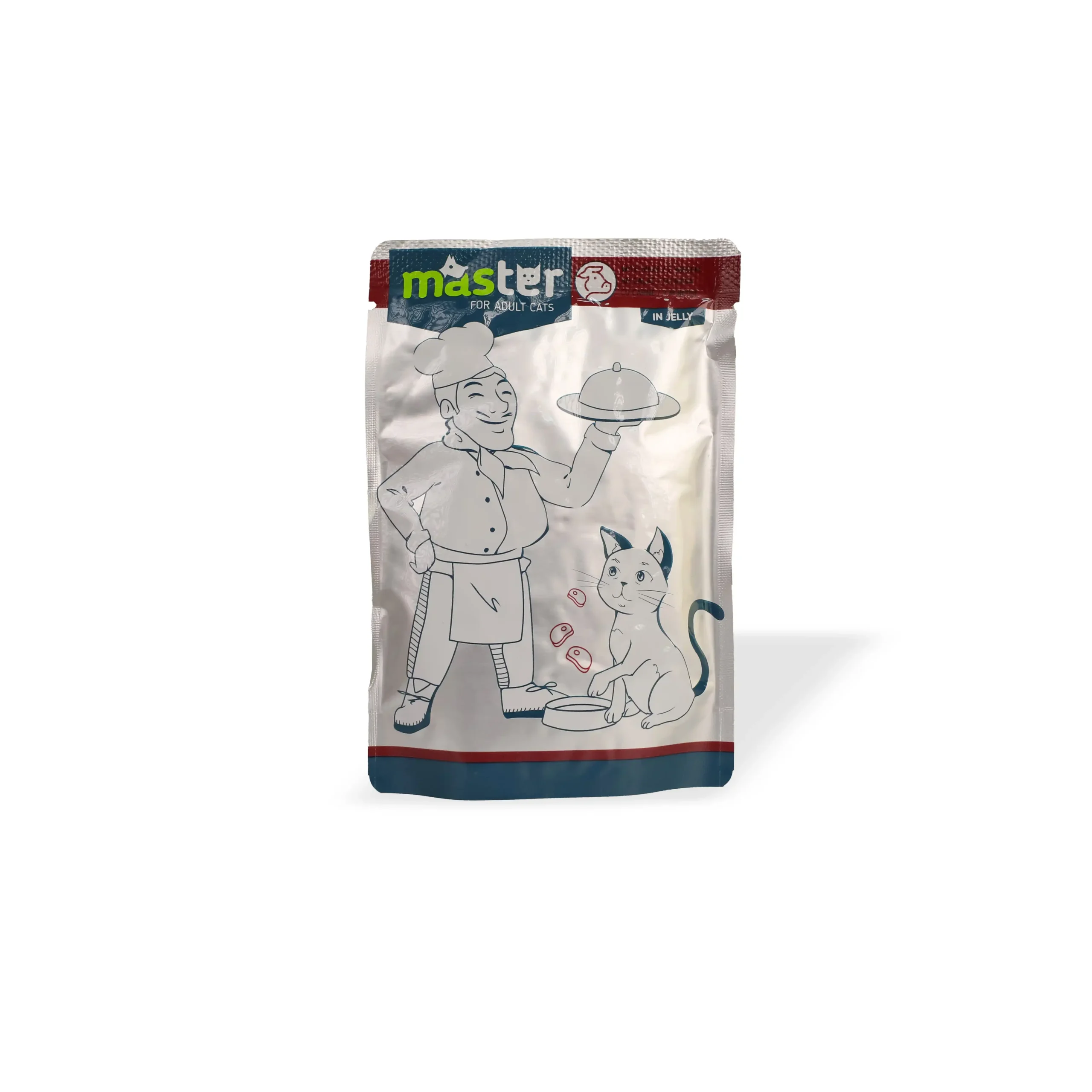 T.A.F PETS, Master, Ushqim i lëngshëm për mace, lopë, 80g