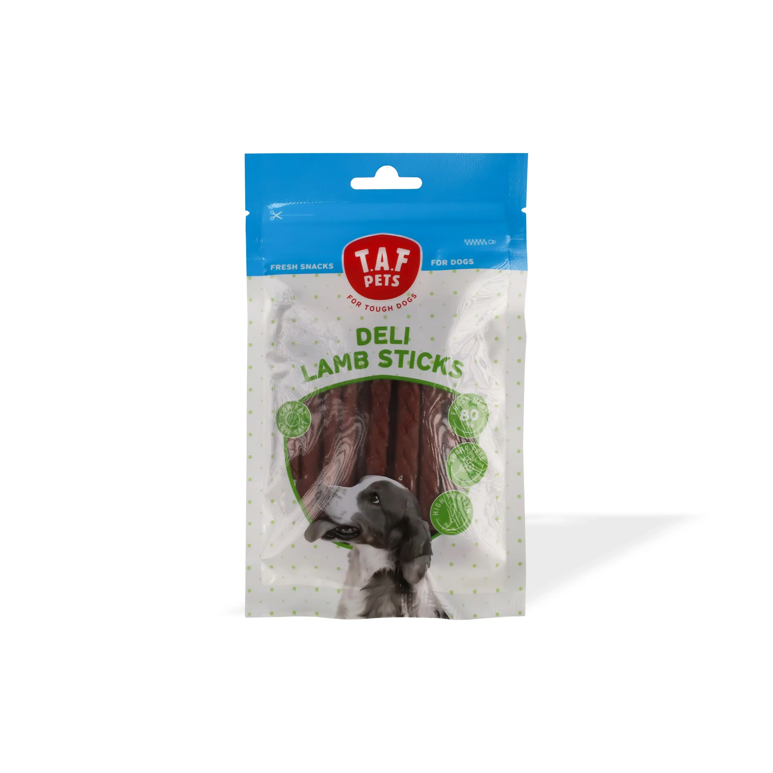 T.A.F PETS, Shpërblime për qen, shkopinj qengji, 75 g