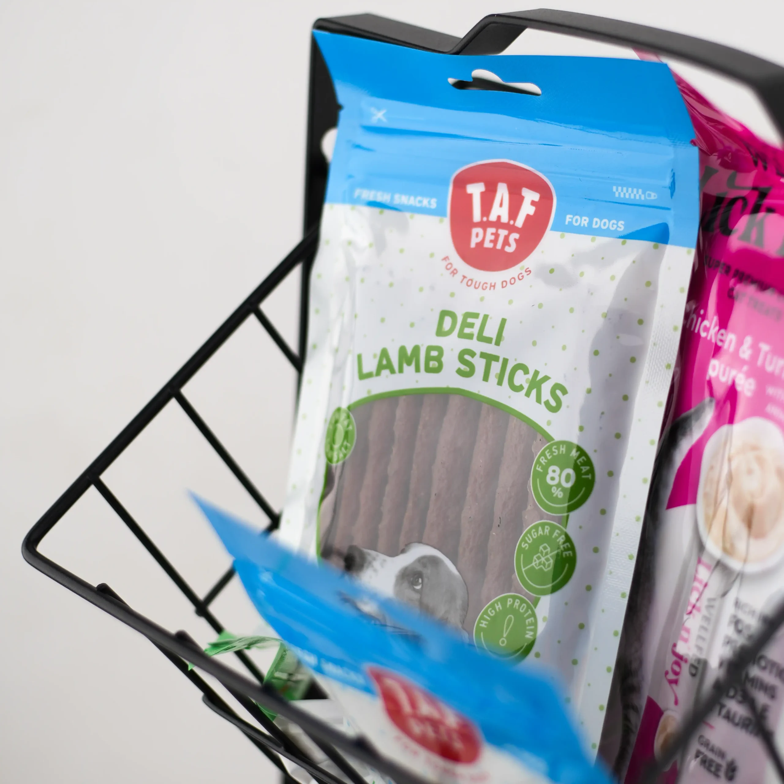 T.A.F PETS, Shpërblime për qen, shkopinj qengji, 75 g