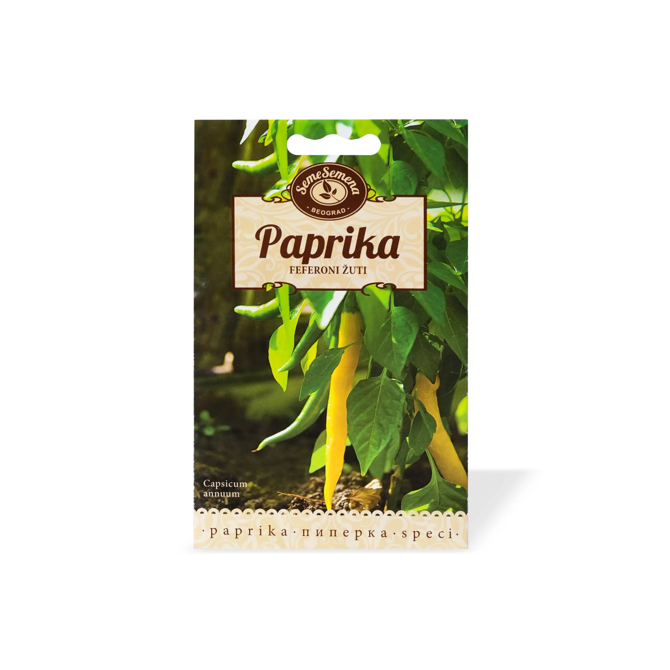 Seme Semena, Farë perimesh, Spec feferon i verdhë djegës, 0,5 g