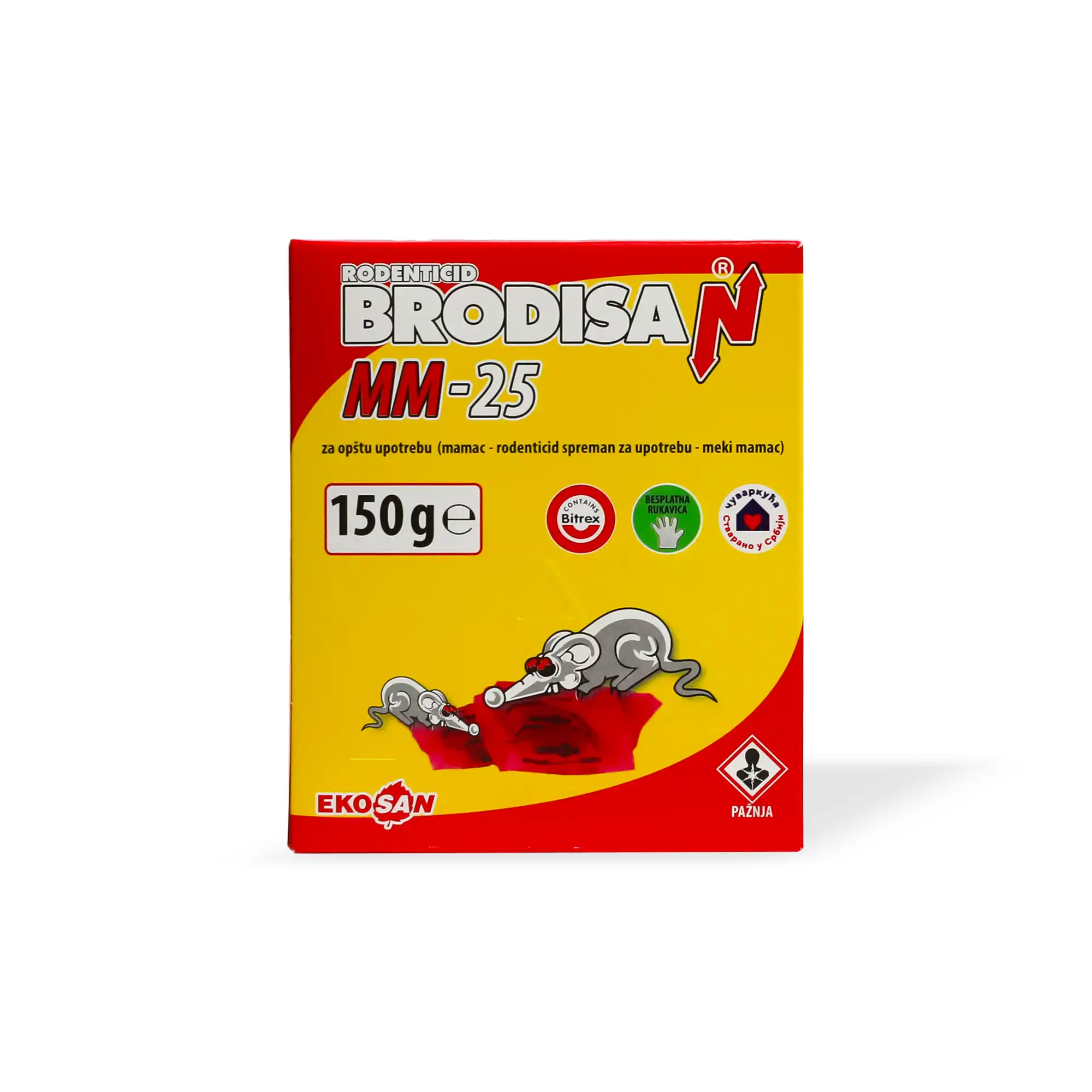 EKOSAN, Brodisan MM, Karrem për kontrollin e brejtësve