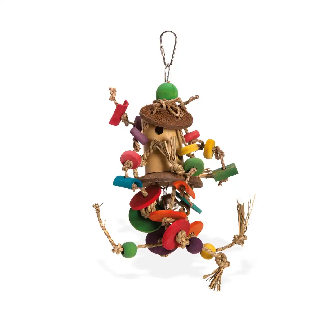 Imac, Lodër druri dhe litari për papagaj