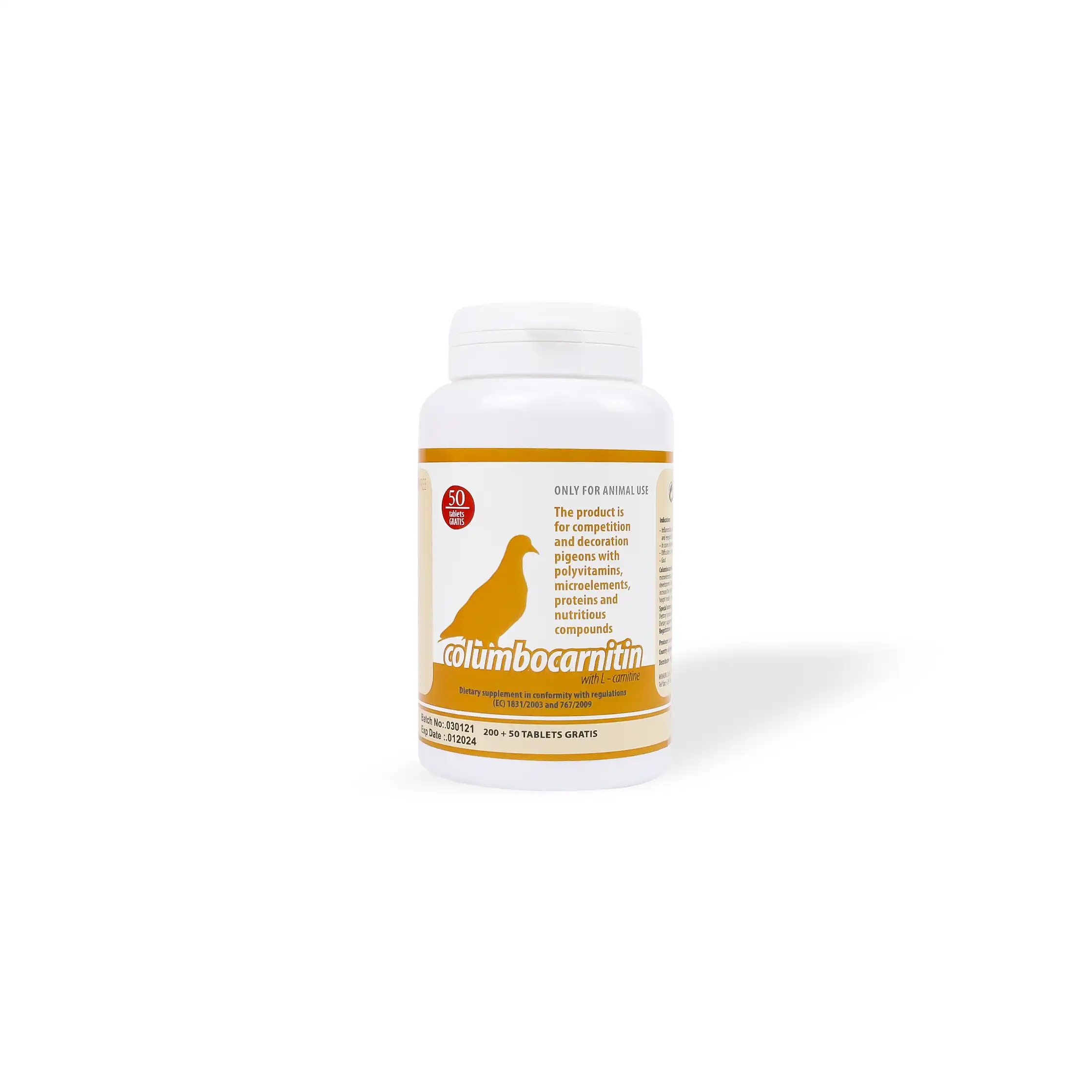 Golashpharma, Columbocarnitin, 250 tableta