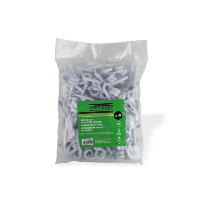 Ukal, Izolator me thurje për shtylla metalike, 12 mm, 50 copë