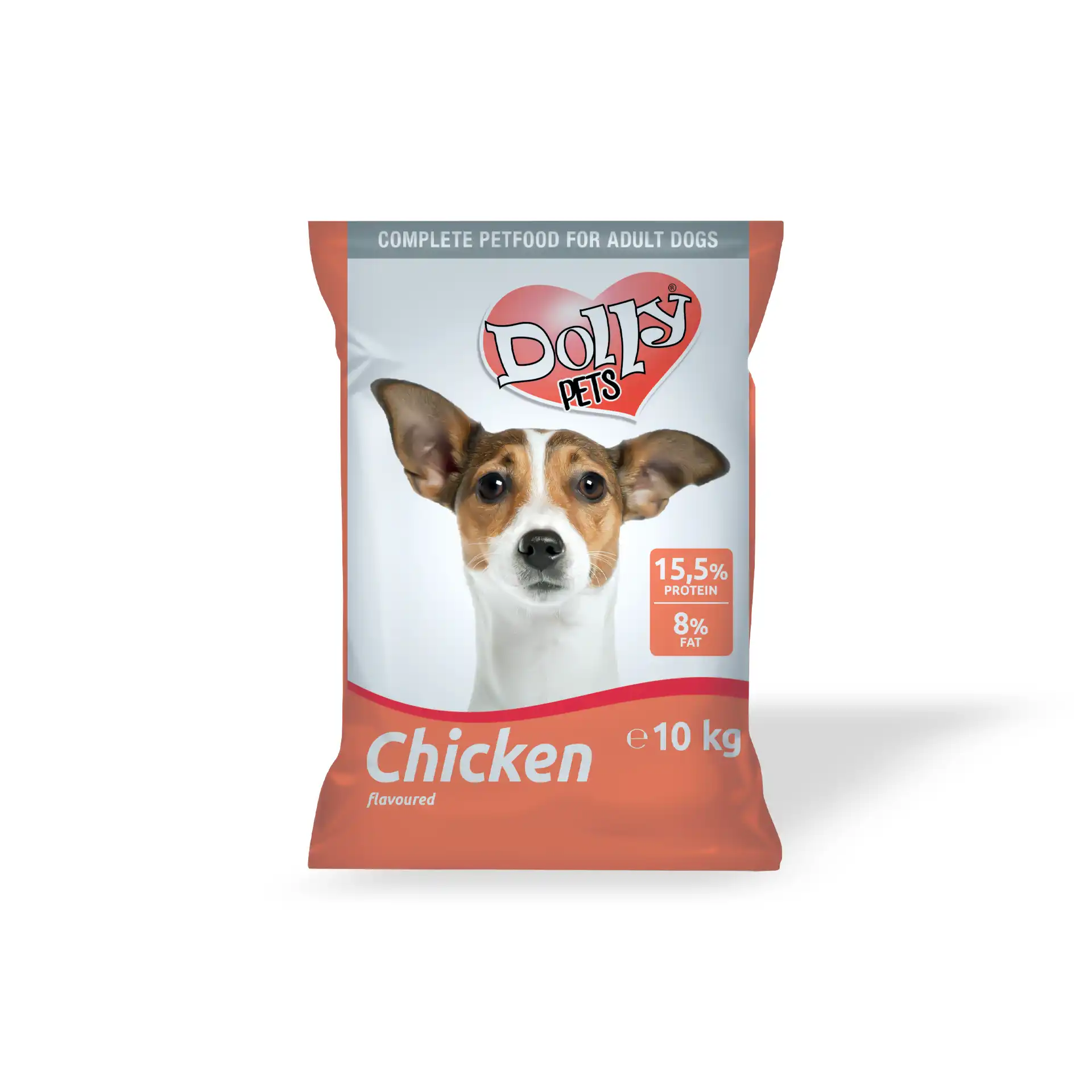 Dolly, Ushqim i thatë pule, Adult, 10 kg