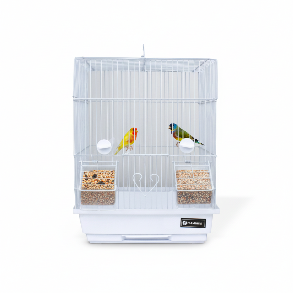 Flamingo, Dolak, Kafaz për zogj, 29,5 x 22 x 38 cm