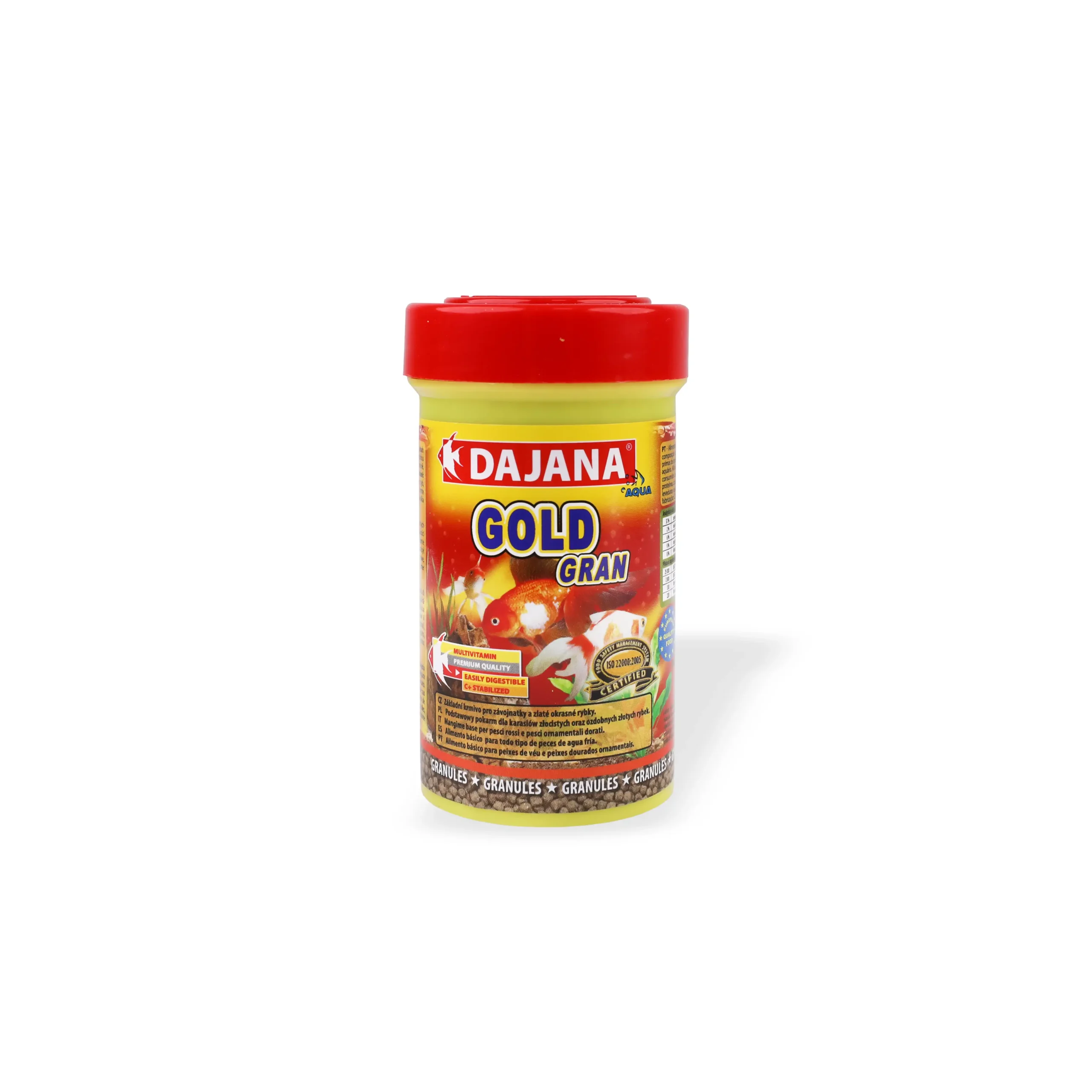 Dajana, Ushqim i peletuar për peshq dekorativ dhe tufa, 100 ml