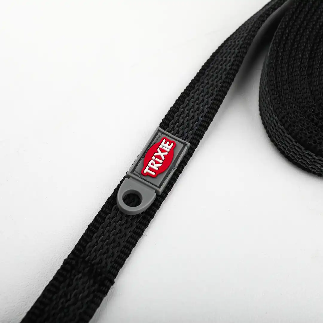 Trixie, Lidhëse premium XS – S, 1,2 m x 15 mm, e zezë