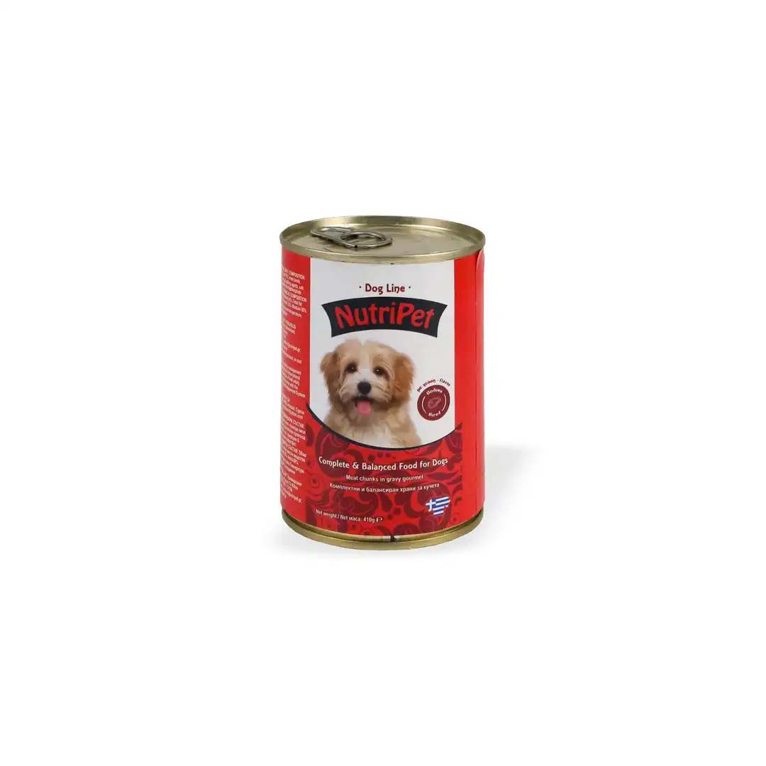 Nutripet, Nutripet's, Konservë viçi për qen, 410 g