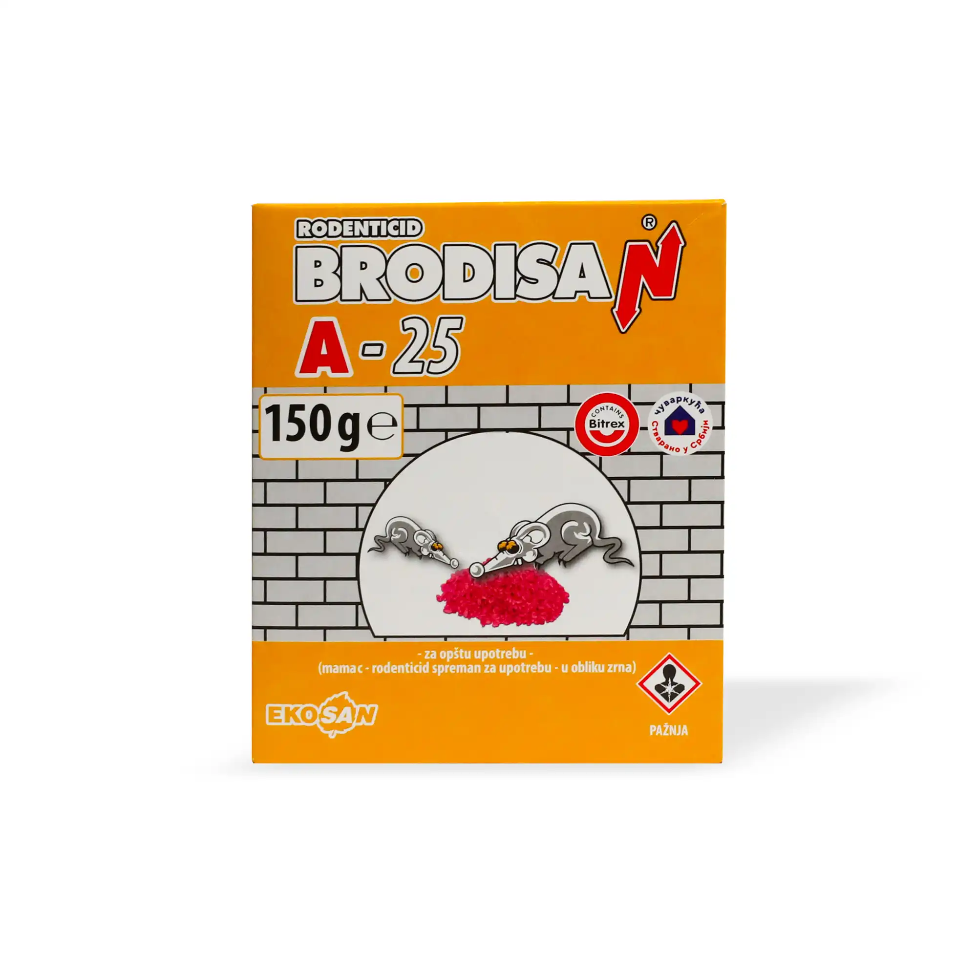 EKOSAN, Brodisan A, Karrem për minj