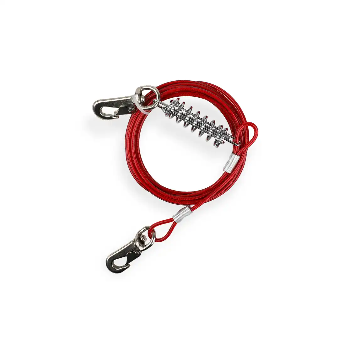 Trixie, Kabllo me feder, 15 m, e kuqe