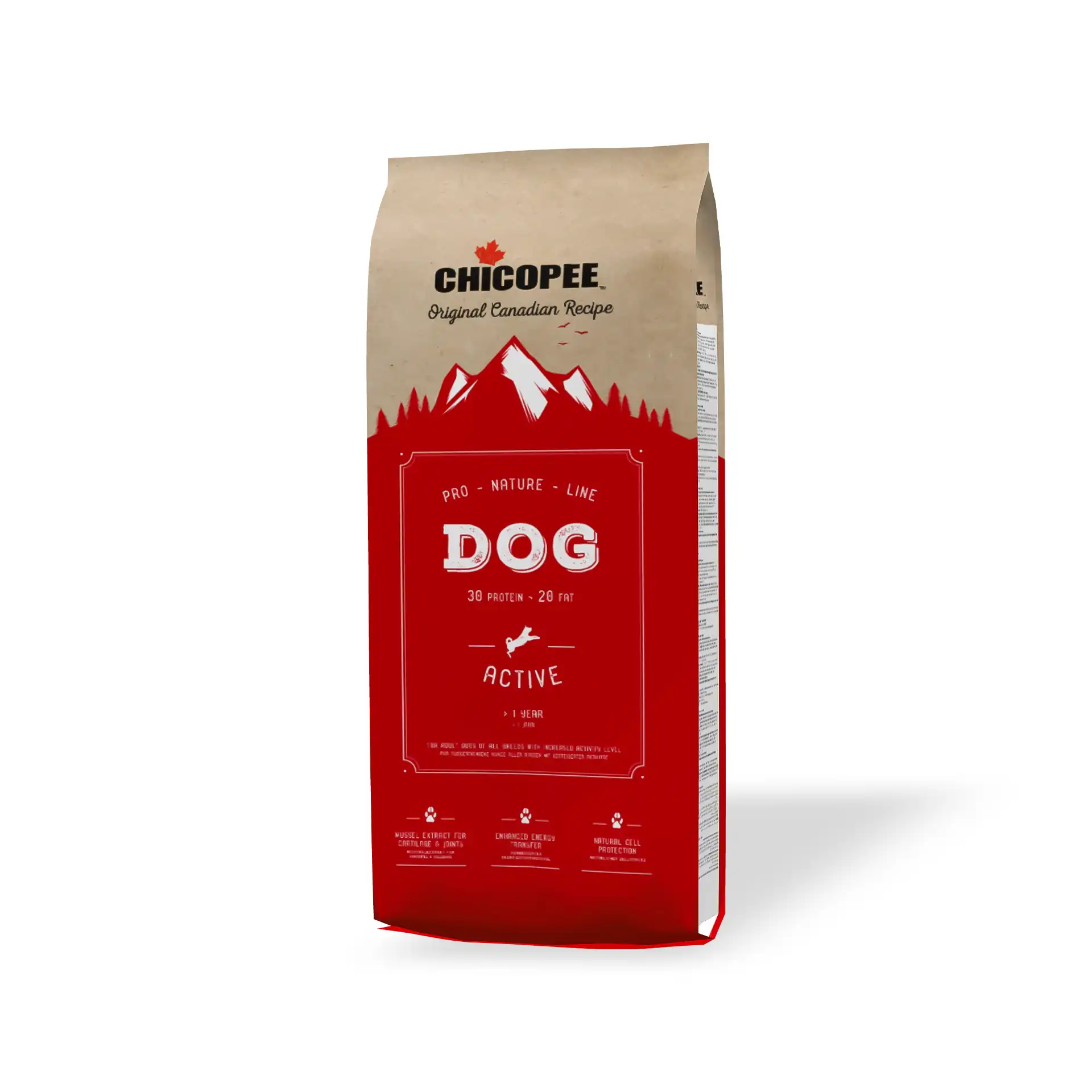 Chicopee, PNL, Qen të rritur dhe aktiv, pulë & oriz