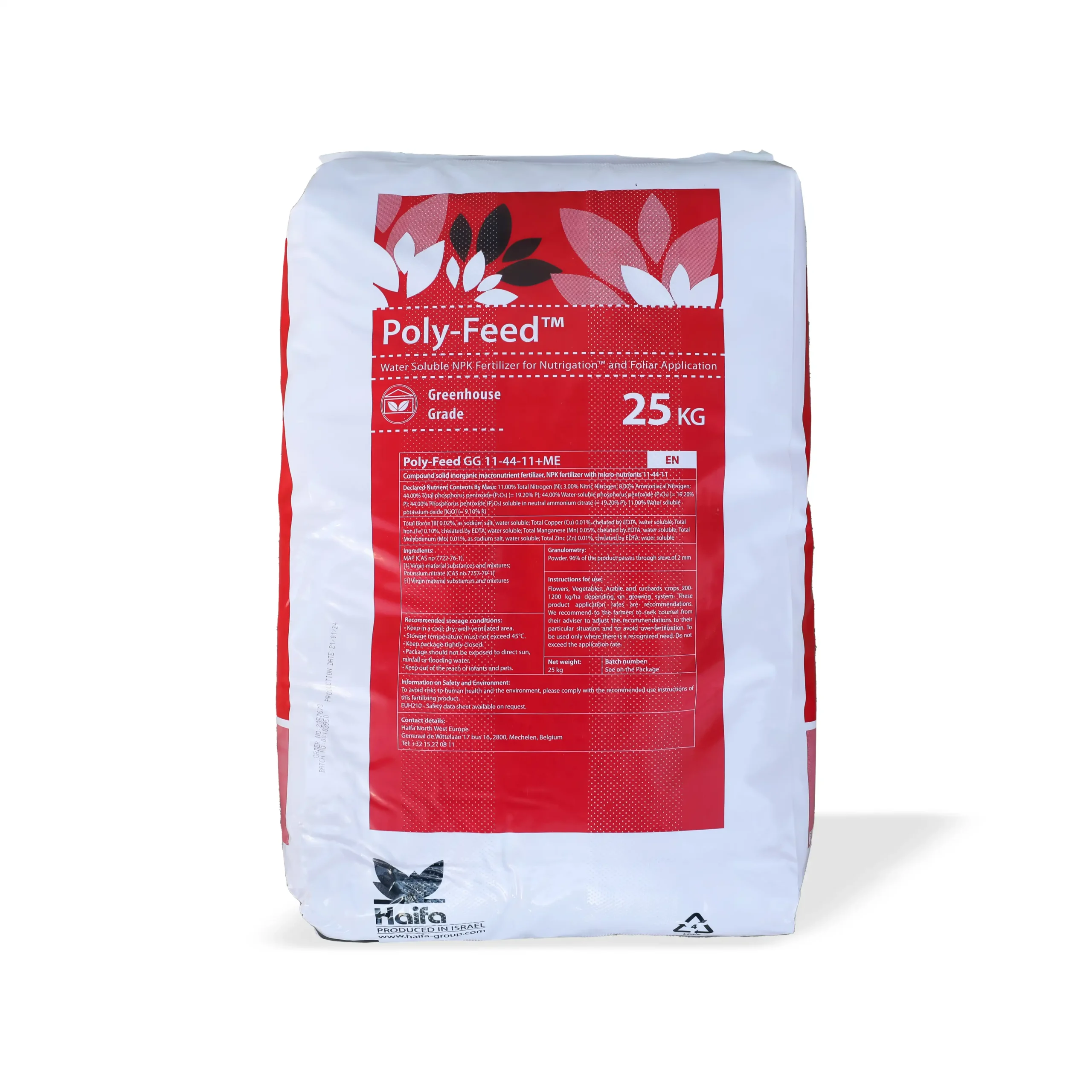 Haifa, Poly Feed, Ushqim kristalor, 11-44-11+ME, 25 kg