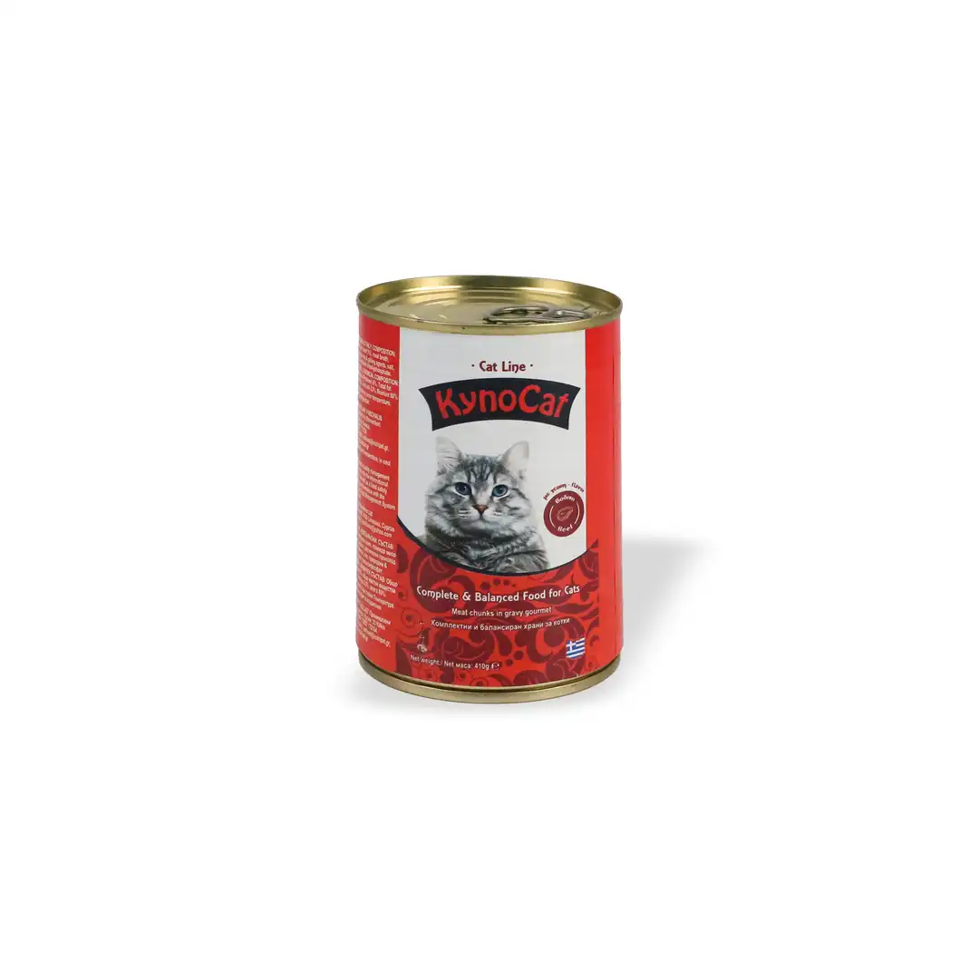 Nutripet, Kynocat, Konservë viçi për mace, 410 g