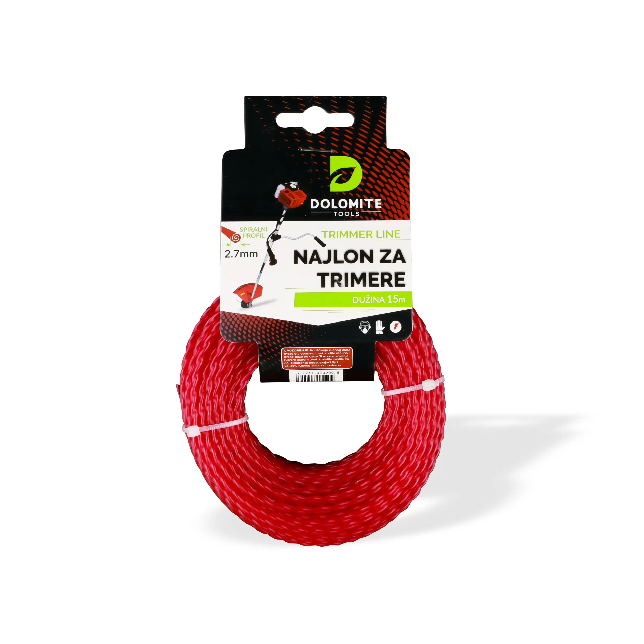 Dolomite, Penjë për prerëse, spirale