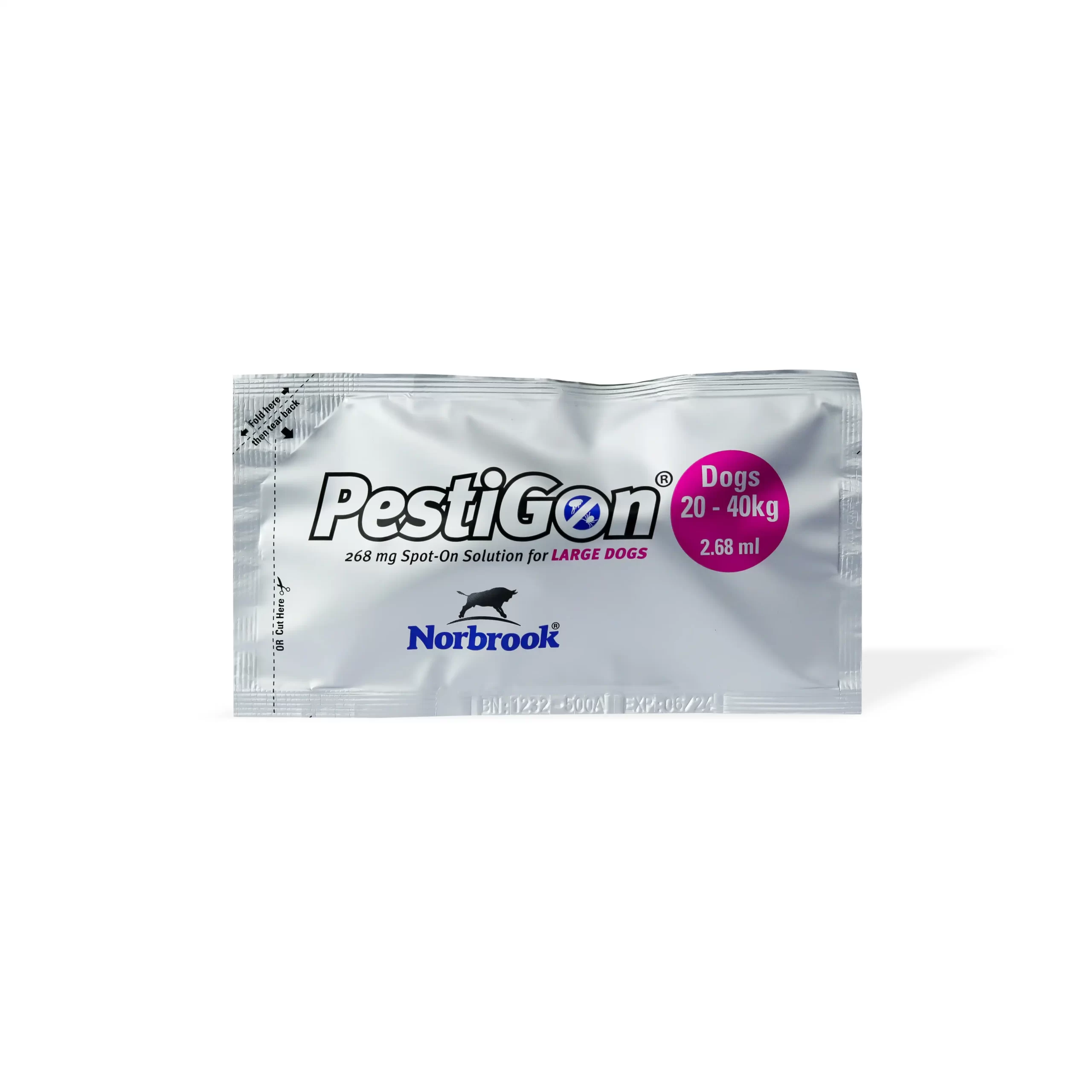 Norbrook, Pestigon për qen 20 - 40 kg, 2,68 ml