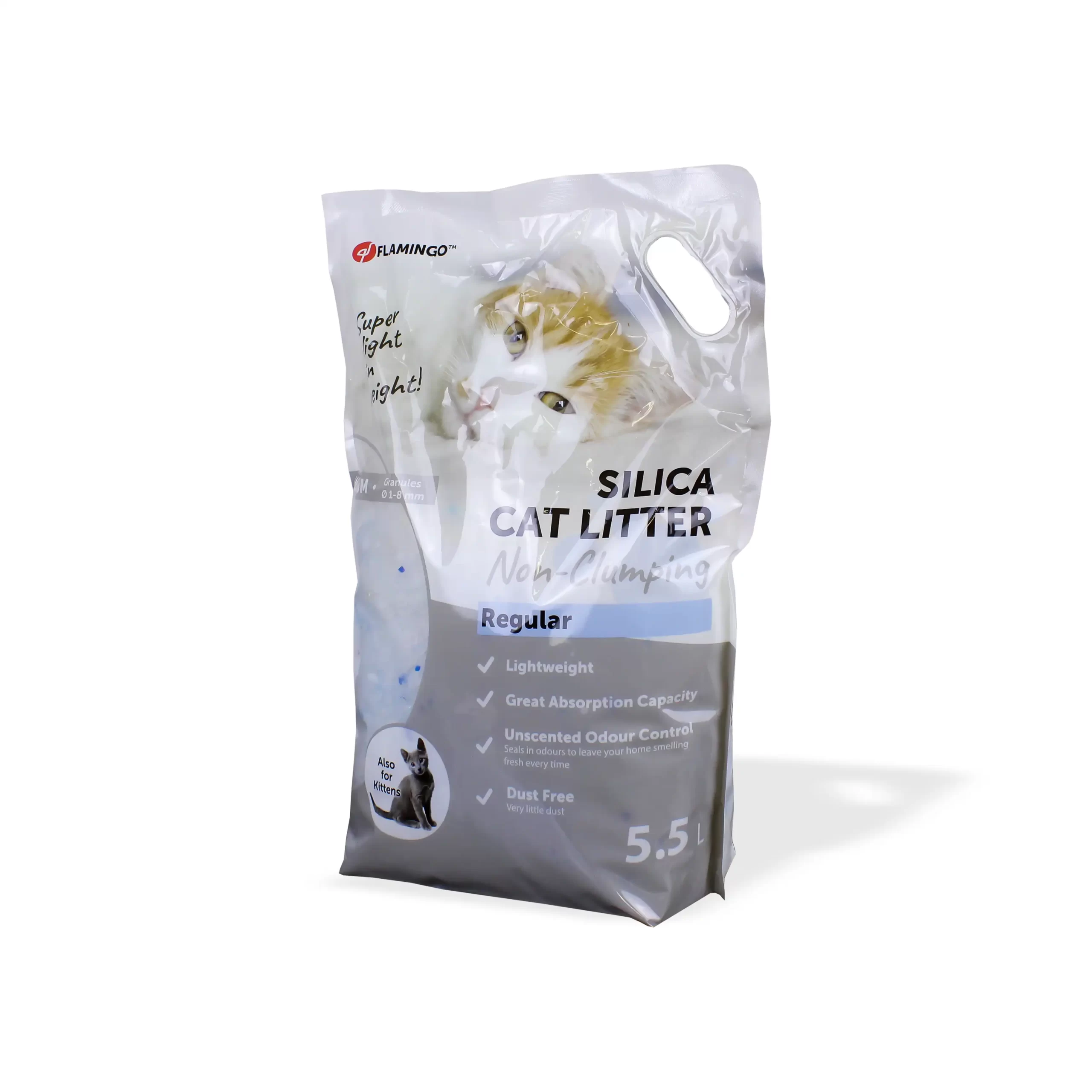 Flamingo, Rërë silikoni për mace, 5,5 L