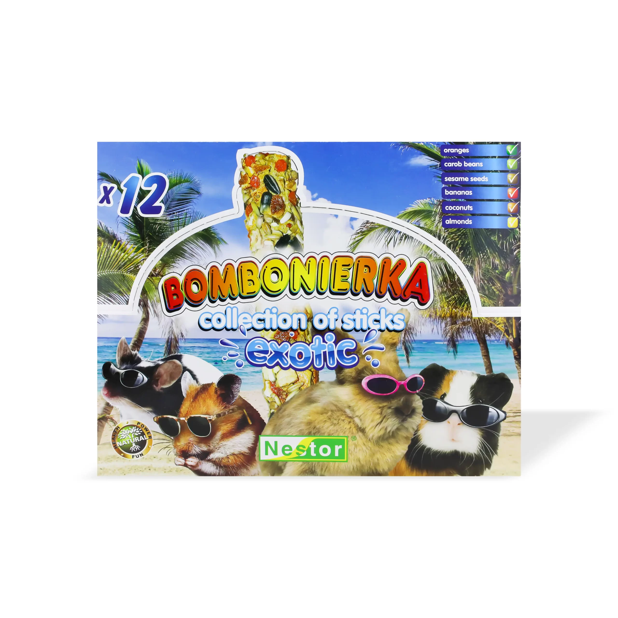 Nestor, Bonbonierkë për brejtës dhe lepuj, 65 g