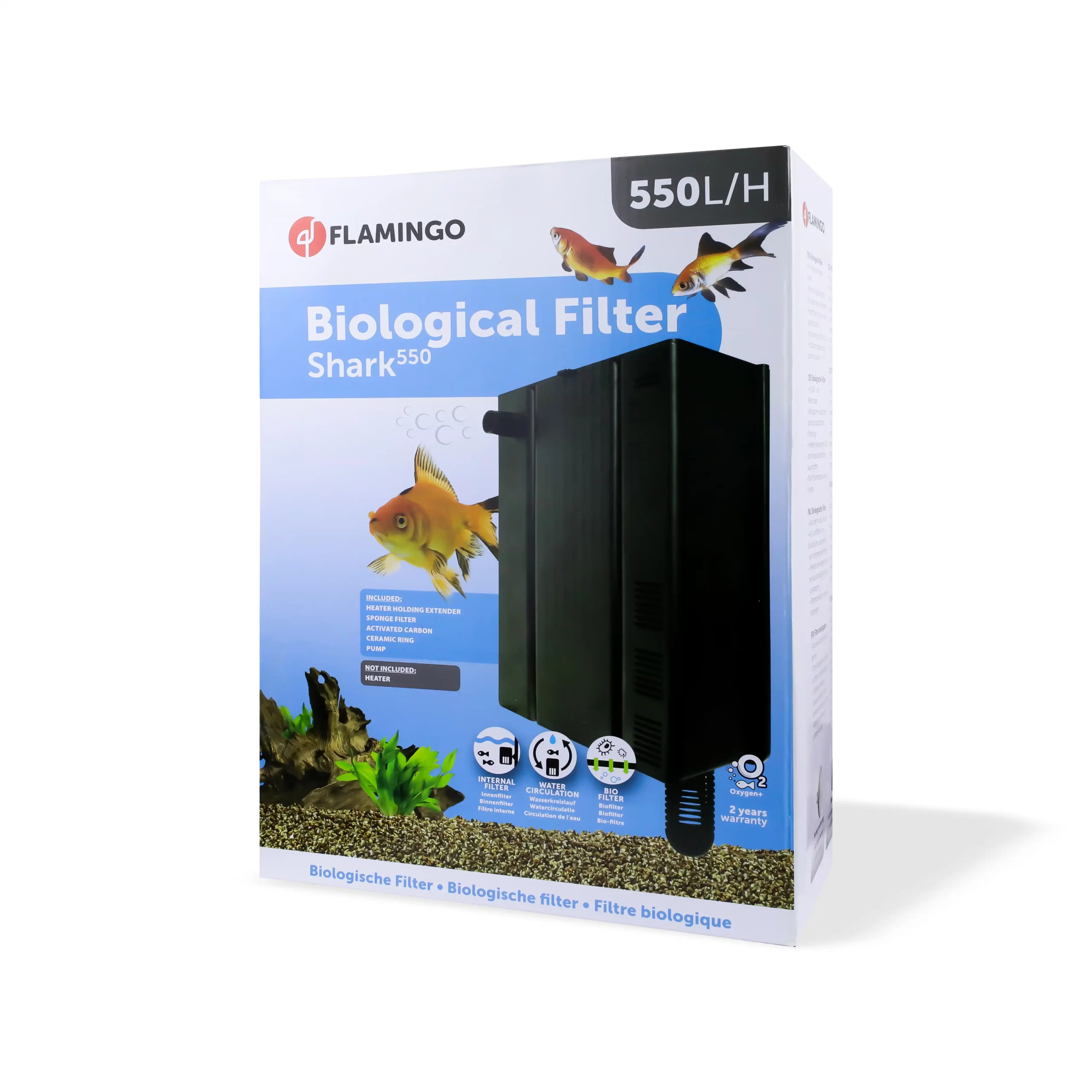 Flamingo Shark, Filtër akuariumi, 200 L
