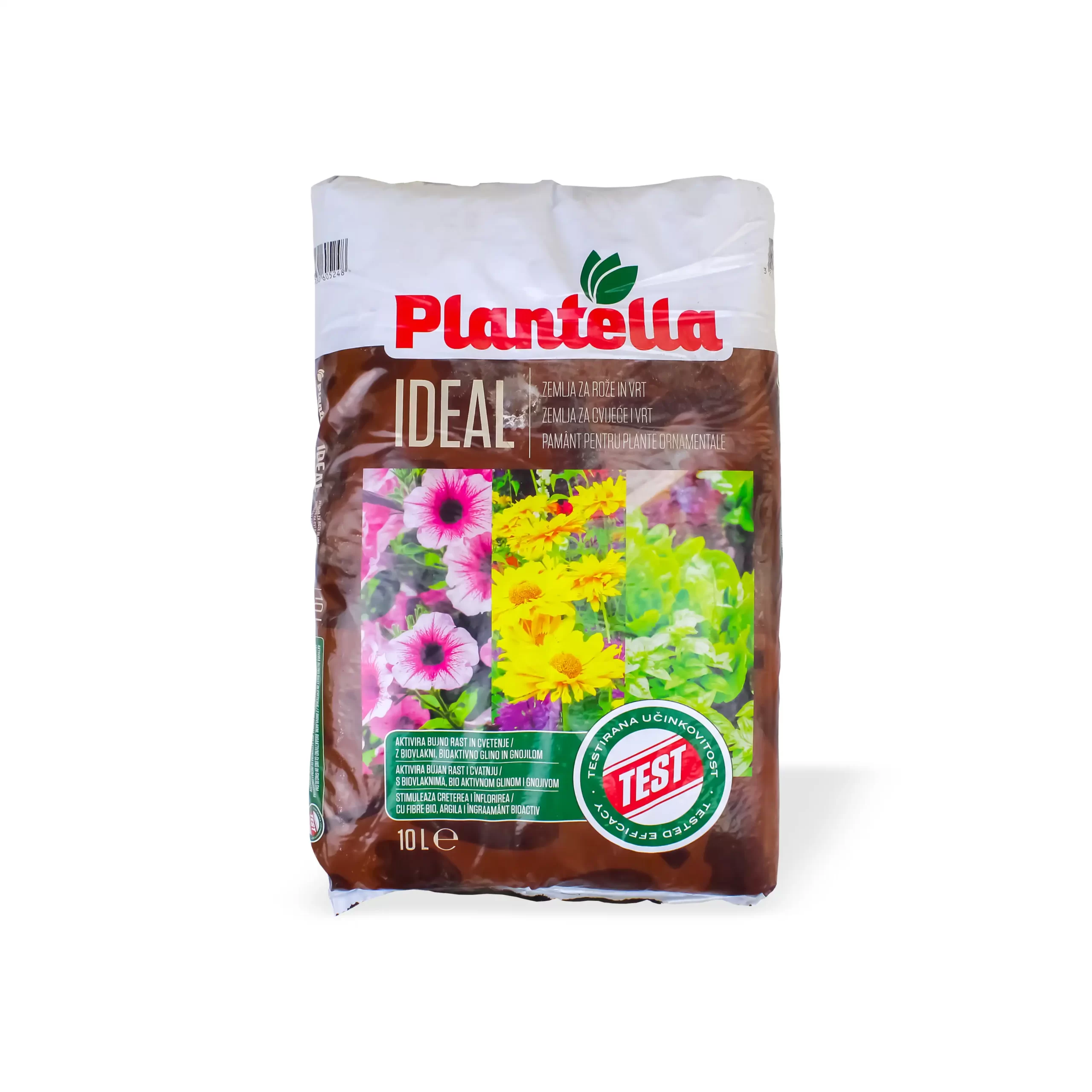 Plantella, Ideal, Substrat për lule, 10 L