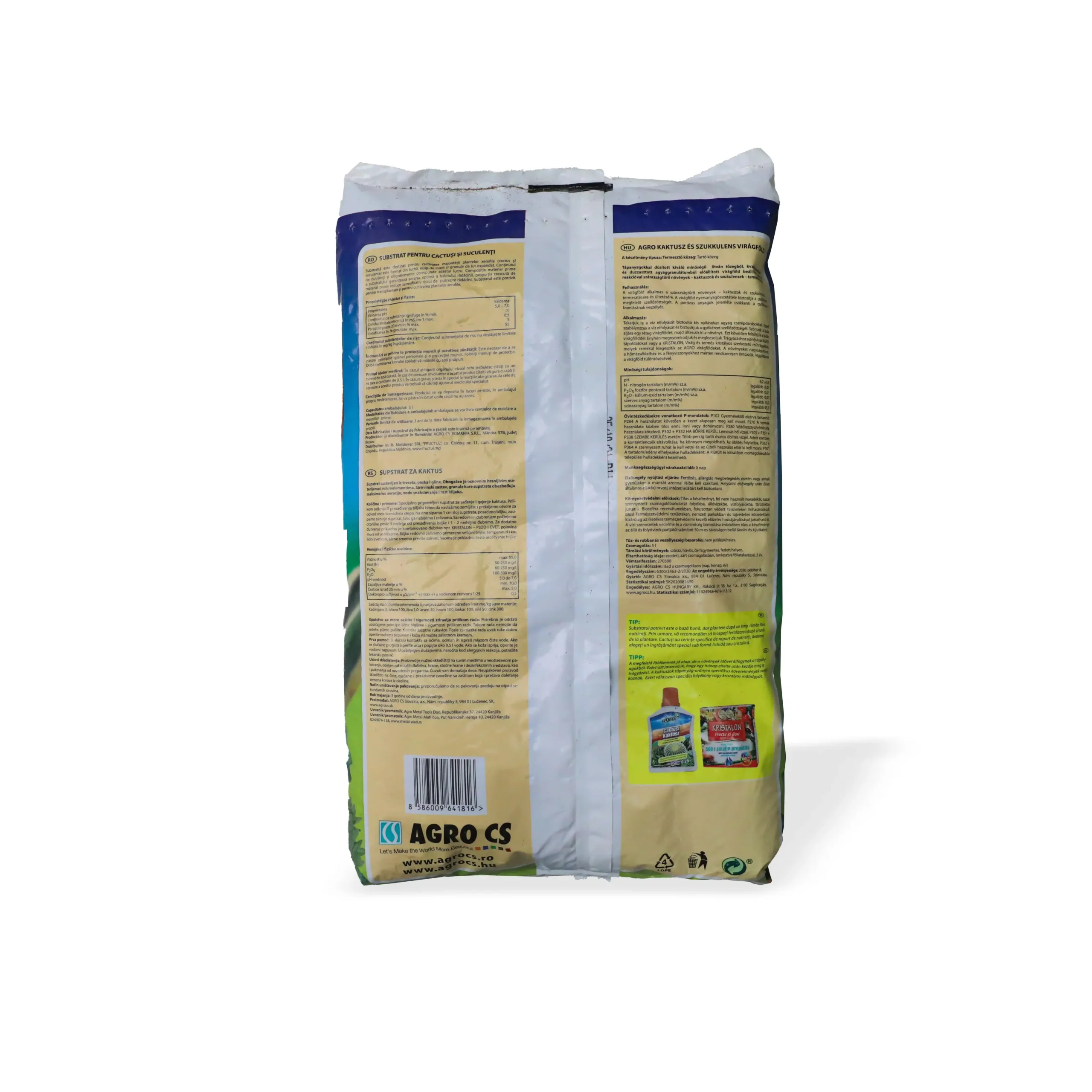 Agro, Substrat për kaktus, 5 L