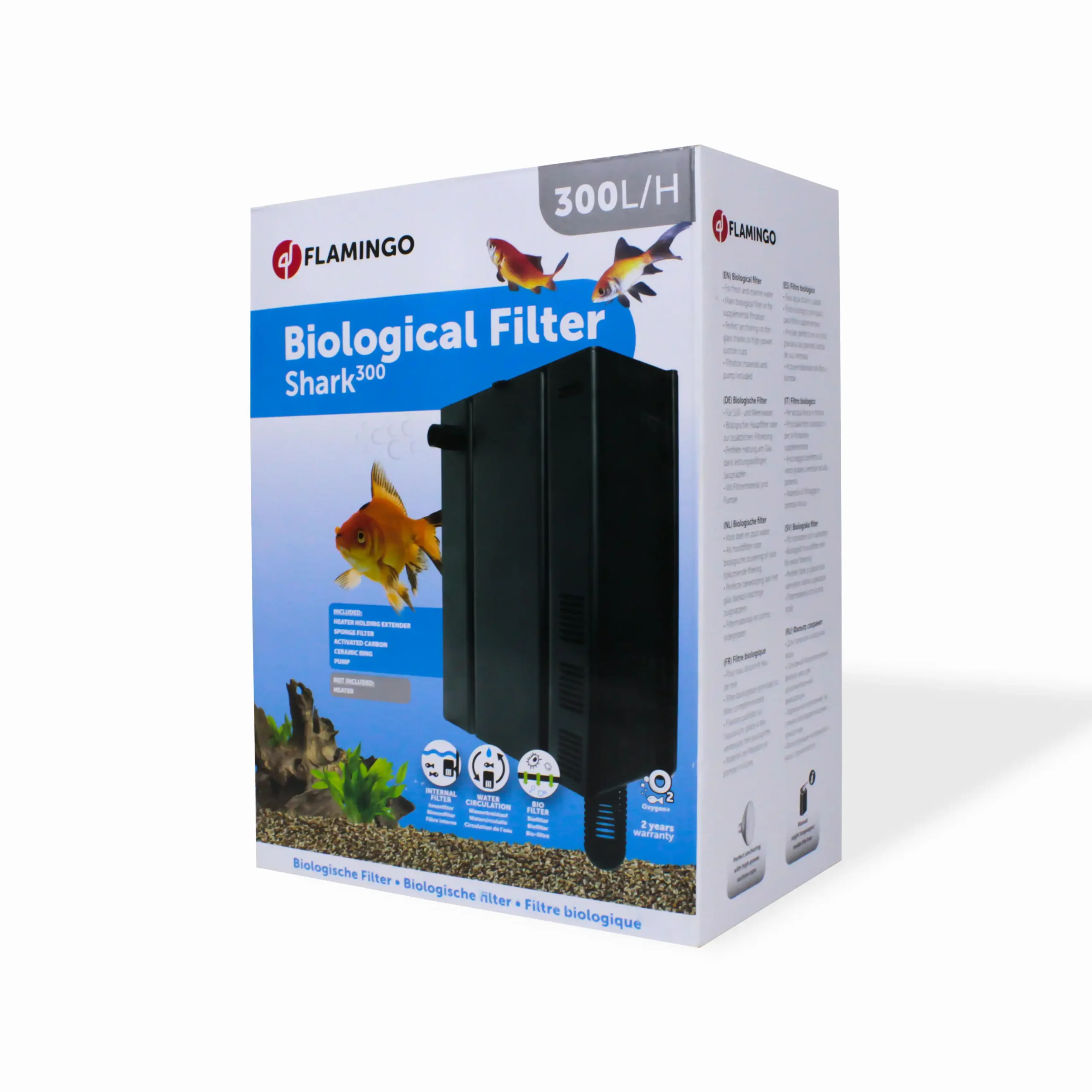 Flamingo, Shark, Filtër akuariumi, S