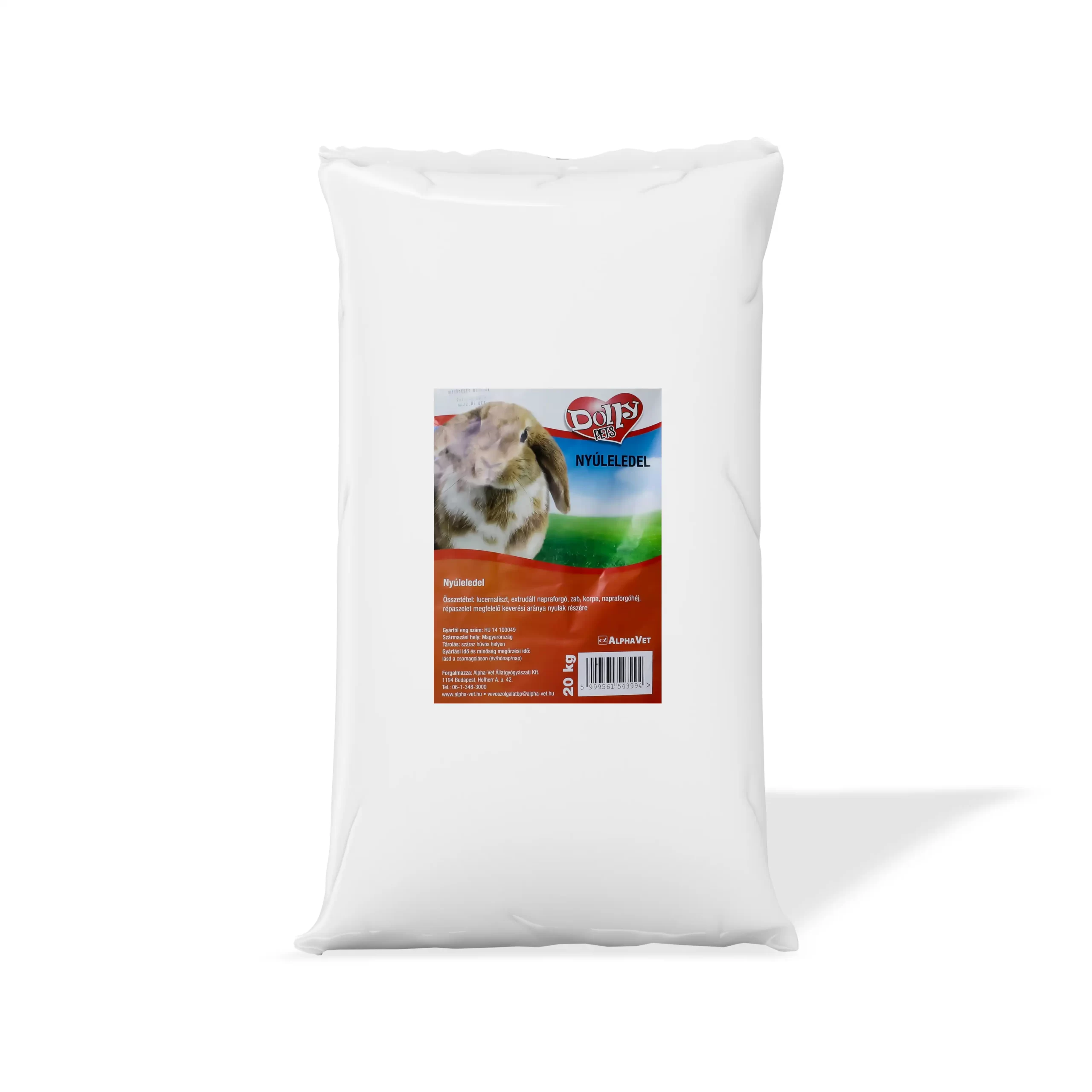 Dolly, Ushqim i plotë për lepuj, 20 kg