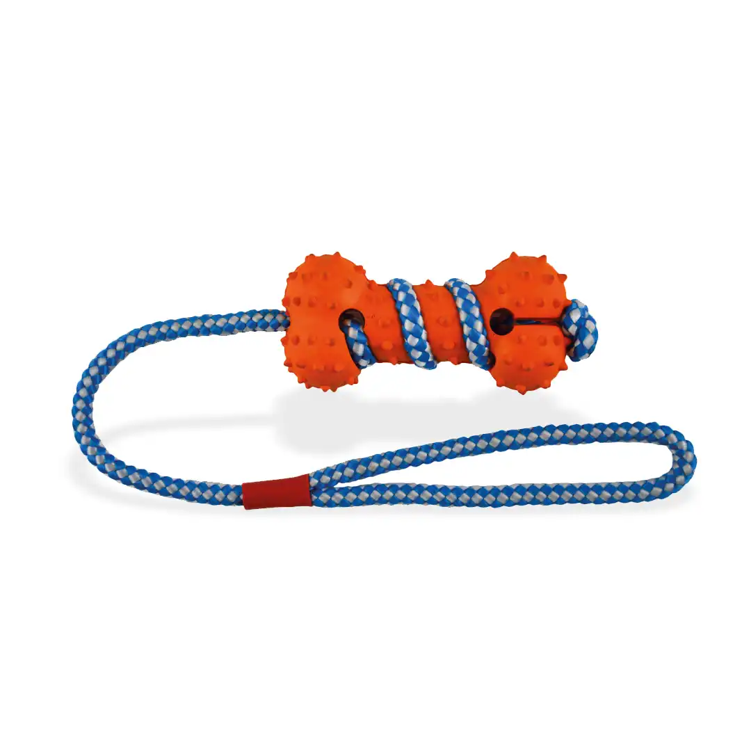 Imac, Lodër gome për qen, kockë me litar