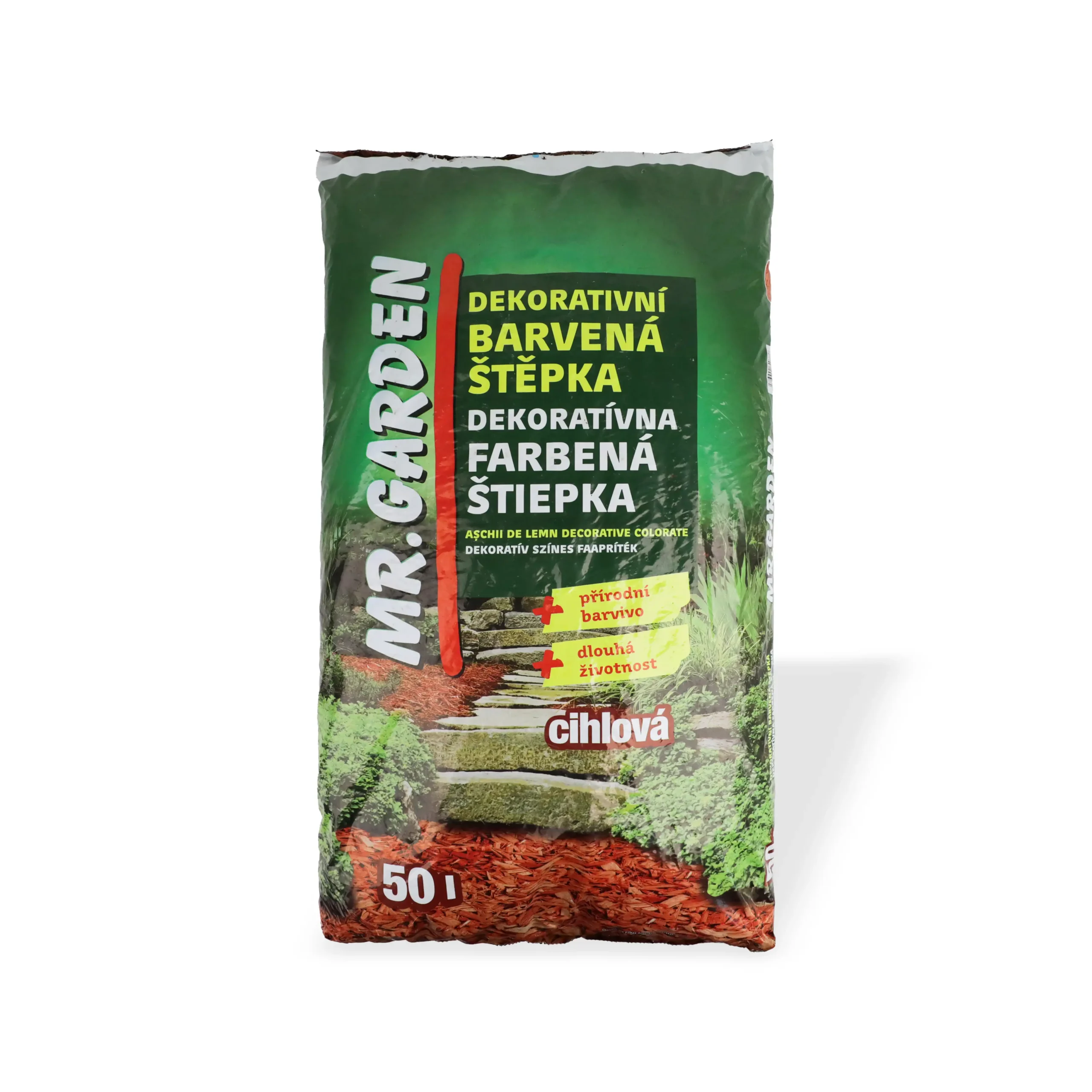 Mr.Garden, Drunj dekorues, 50 L, të kuq