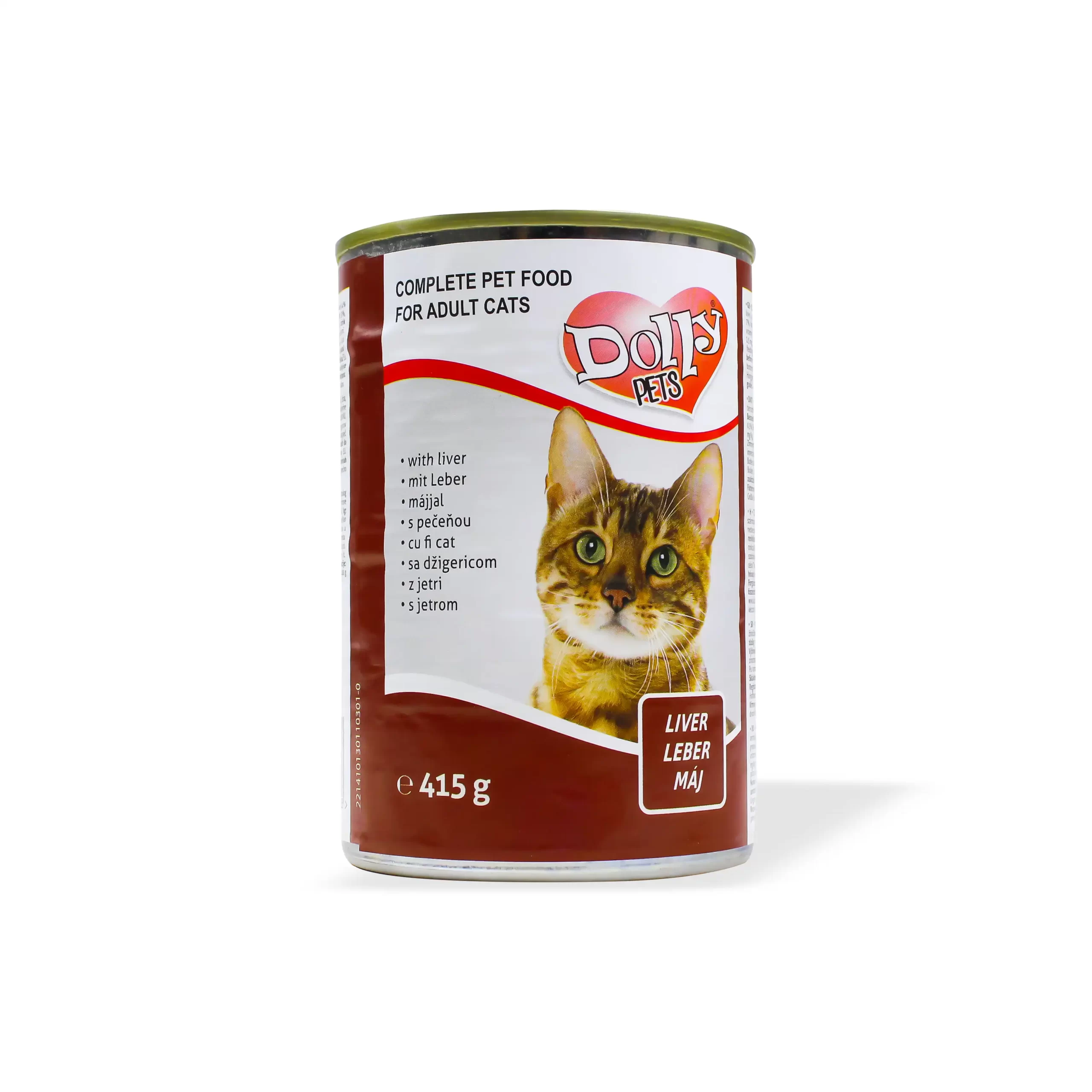 Dolly, Konservë mëlçie për mace të rritura, 415 g