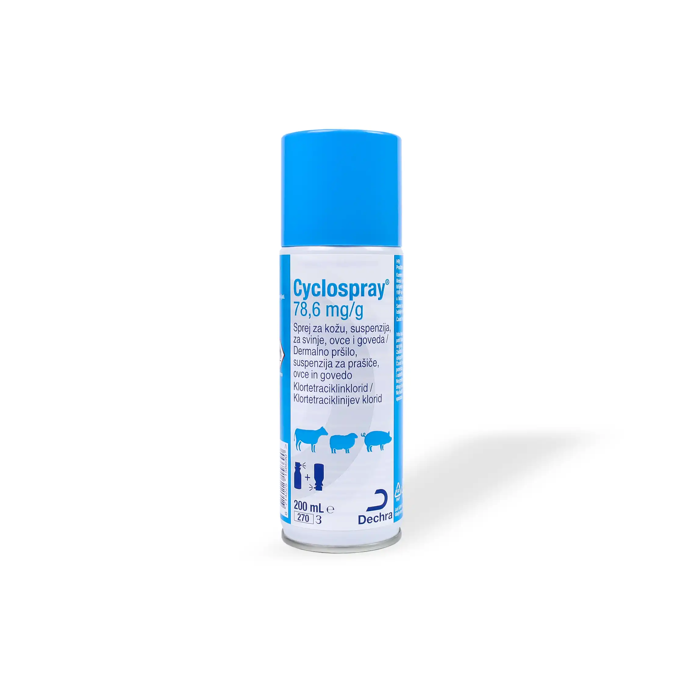 Dechra, Cyclospray 78,6 mg/g, 200 ml