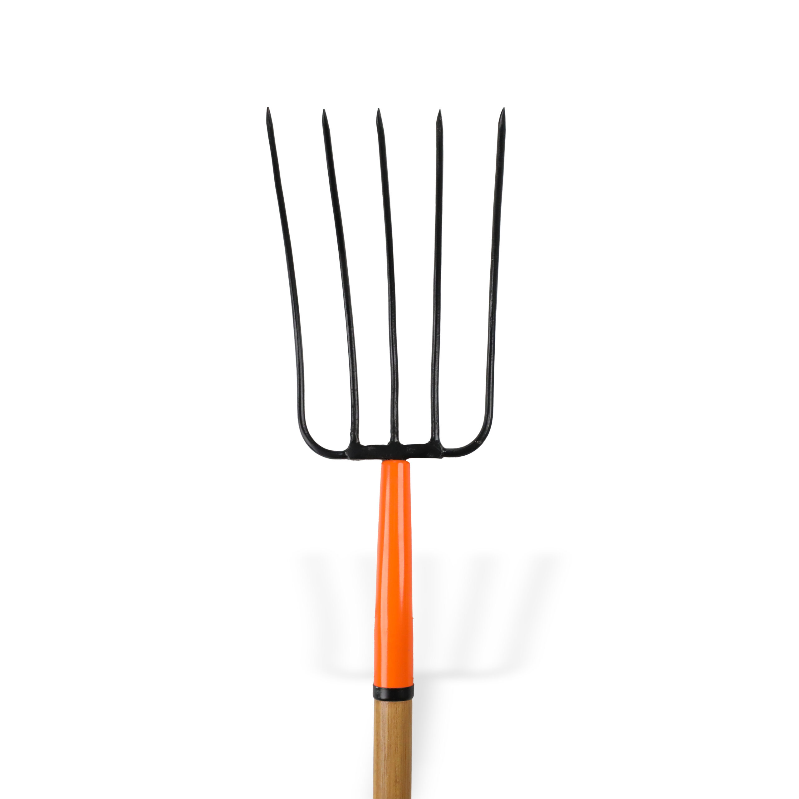 Truper, Sfurkë çeliku me dorezë druri, 5 dhëmbëshe, 23 × 32 cm