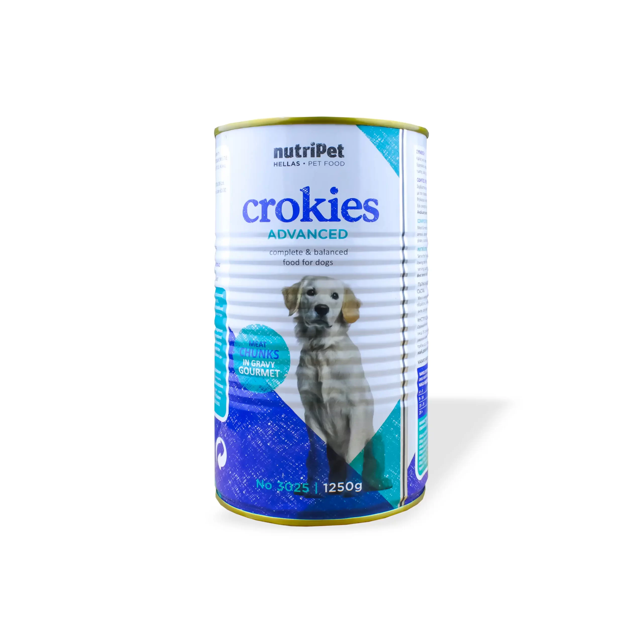 Nutripet, Crokies Advanced, Konservë për qen, 1250 g