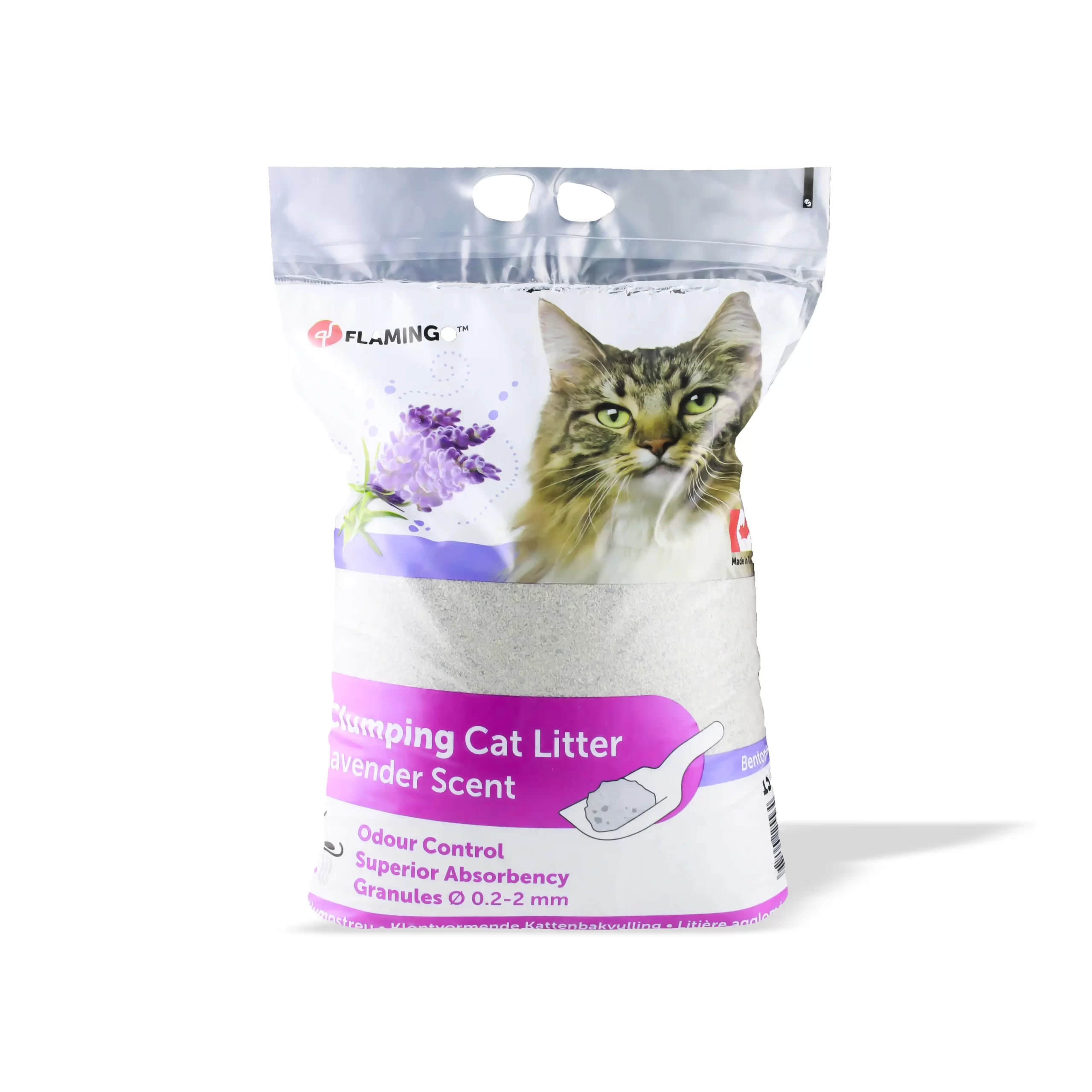 Flamingo, Rërë për mace, livandë, 15 kg