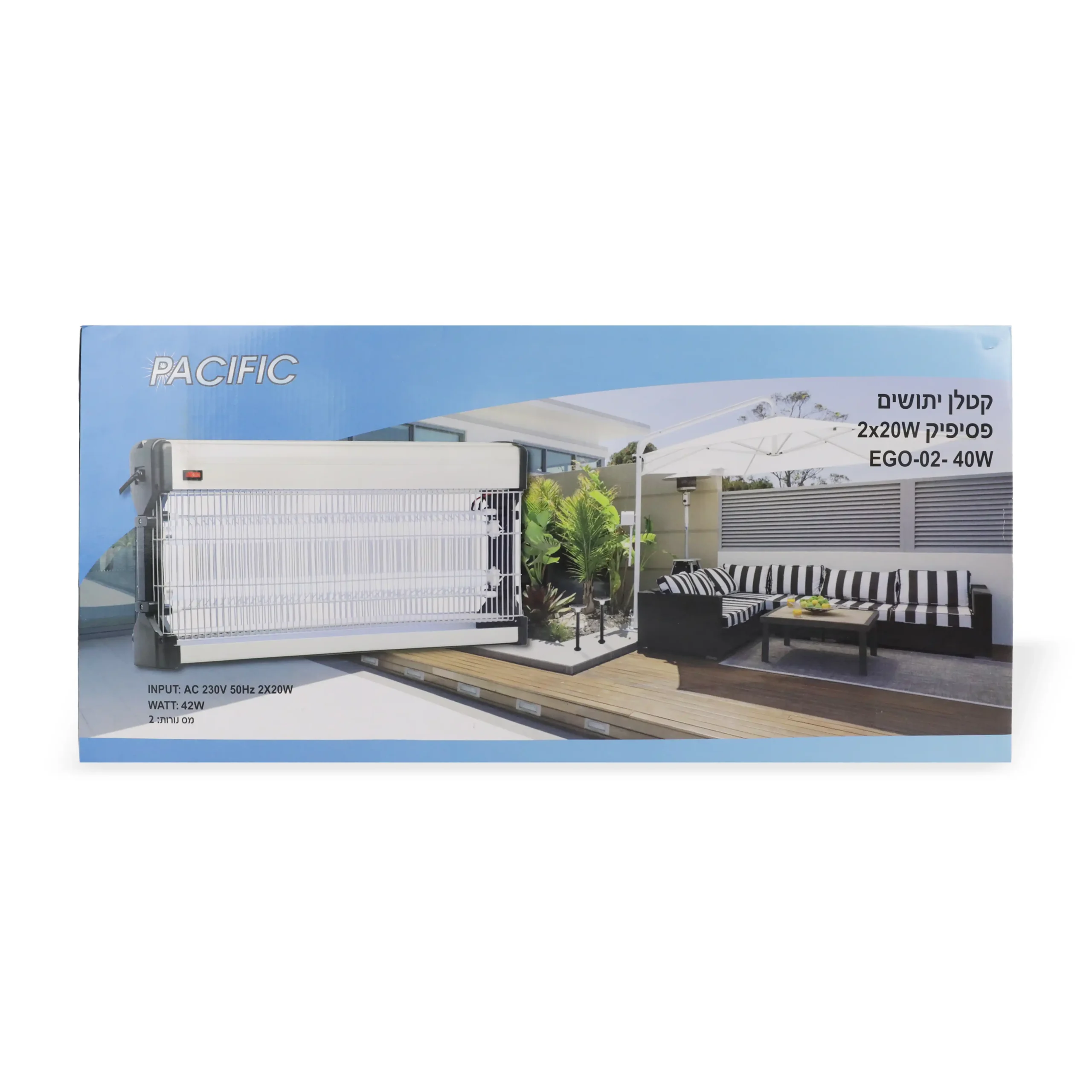 Pacific, Insekt killer elektrik, 40 W