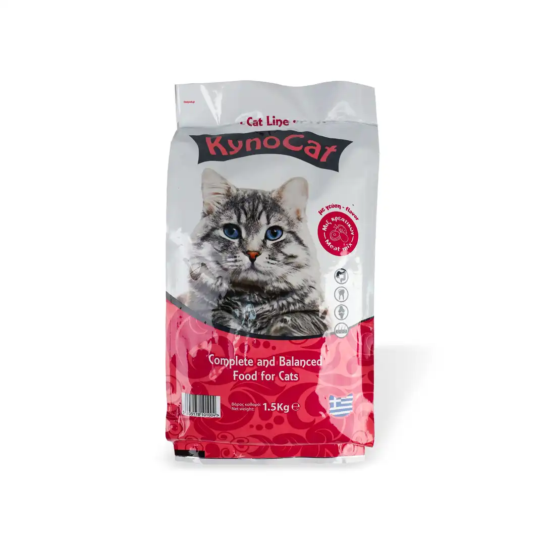 Nutripet, Kynocat, Ushqim i thatë për mace, 1,5 kg